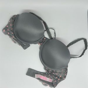 PINK Convertible Push Up Bra 34B